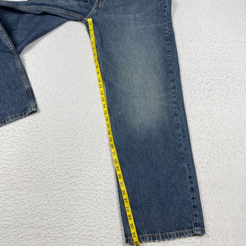 Levis‎ 565 Loose Fit Jeans Mens 36x34 Blue Straight Leg Baggy Denim Casual